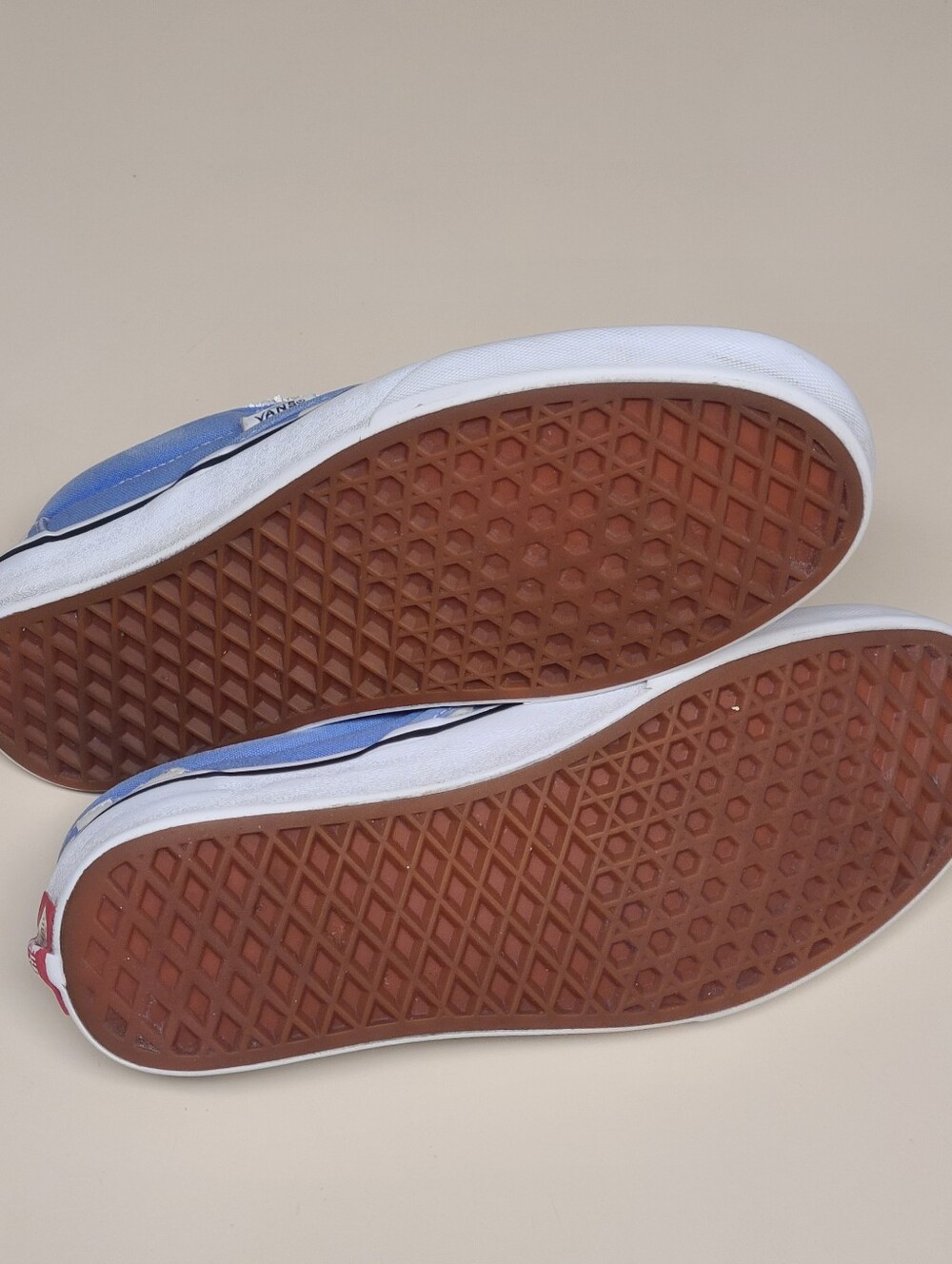 Vans Classic slip on checkerboard casual low top skateboard sneakers size 8 1/2 - Picture 9 of 9